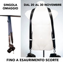 Nice One - Power - Black Leather Double Shoulder Strap for Mirrorless and SLR