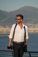 Nice One - Power - Blue Leather Double Shoulder Strap for Mirrorless and SLR