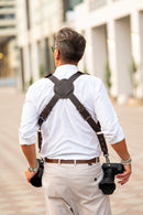 Nice One - Power - Tracolla Doppia in Pelle Testa di Moro per Mirrorless e reflex