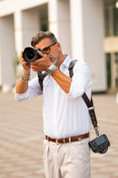 Nice One - Power - Tracolla Doppia in Pelle Testa di Moro per Mirrorless e reflex