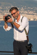 Tracolla in Pelle e tessuto NICE ONE - POWER EASY - VERDE - Nice One Shoulder