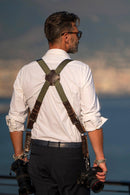 Tracolla in Pelle e tessuto NICE ONE - POWER EASY - VERDE - Nice One Shoulder