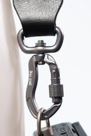 Tracolla in Pelle e tessuto per Fotocamera NICE ONE - POWER EASY - NERO - Nice One Shoulder