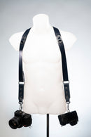 Nice One - Power - Blue Leather Double Shoulder Strap for Mirrorless and SLR