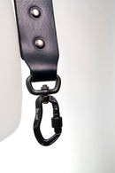 NICE ONE - POWER EASY - Tracolla Doppia in Pelle e tessuto Blu per Mirrorless e reflex