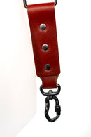NICE ONE - POWER EASY - Double Bandoulière en Cuir et Tissu Bordeaux pour Mirrorless et SLR
