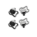 Nice One 4 pieces stainless steel fixing screw for attaching DRONE REMOTE CONTROL - Nice One Shoulder